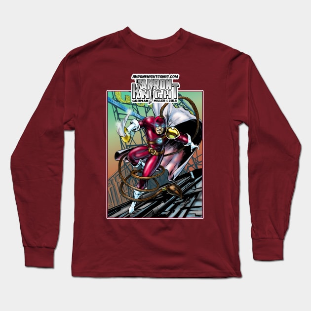 The Akron Knight Long Sleeve T-Shirt by GDanArtist